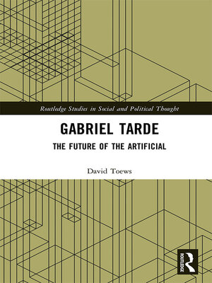 cover image of Gabriel Tarde